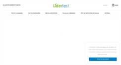 Desktop Screenshot of lidertest.com